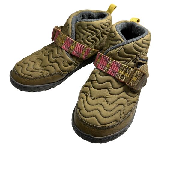 Chaco Women's Ramble Puff Seaweed Green Quilted Slip On Boots - 11 - Gorpcore - Picture 1 of 11